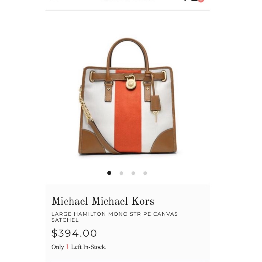 Michael Kors Large Hamilton Satchel